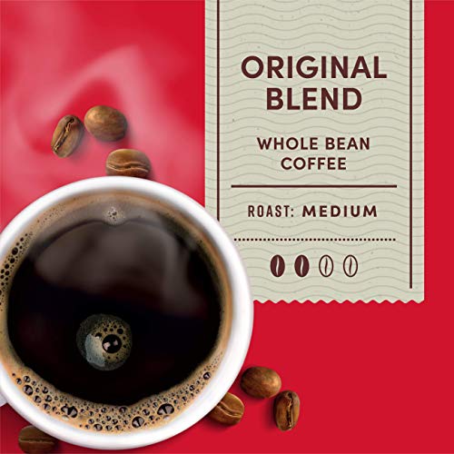 Whole Bean Original Medium Roast Coffee - 12oz Bag, 6-Pack - Tim Hortons