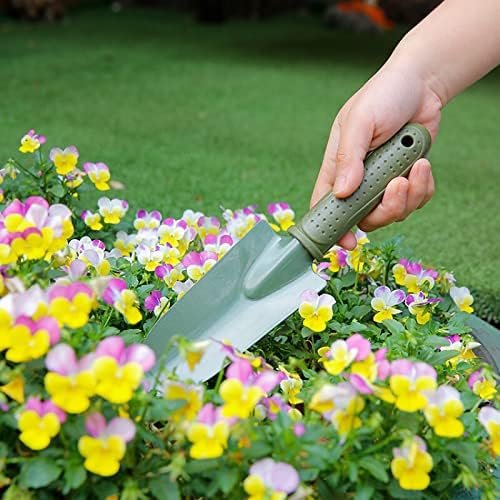 Skiennix Garden Tool Shovel - Durable Alloy Trowel for Easy Lawn Planting | Anti-Slip Plastic Handle