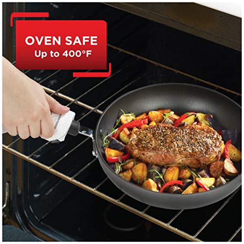 T-Fal 10.25 Inch Hard Anodized Nonstick Griddle Pan - Onyx Cookware