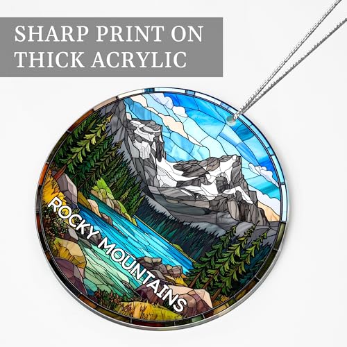 Rocky Moutain National Park Ornament, Unique Gifts