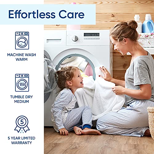 Sleepsteady Queen Size Waterproof Tencel Mattress Protector - Cooling & Ultra Soft