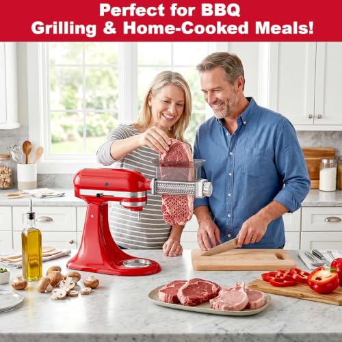 Meat Tenderizer Attachment for KitchenAid Stand Mixer, Adjustable Settings