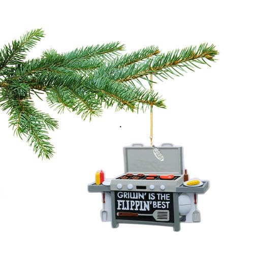 BBQ Ornament, 2026 Christmas Ornaments - Grill, Grilling or Smoker