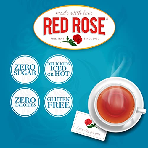 Red Rose Original Black Tea K-Cups 12-Count Pack, Strong Full Flavor - 6 Pack