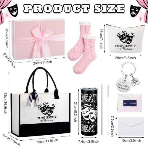 Geiserailie 8 Pcs Theater Gifts for Women – Musical Theatre Lovers (Theater Variation)
