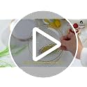 Clear Gold Hammered Plastic Dessert Plates & Forks Set - 240 Pcs Party Tableware