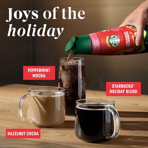 1 Pack Starbucks Peppermint Mocha Flavored Coffee K-Cup Pods for Keurig, 100% Arabica