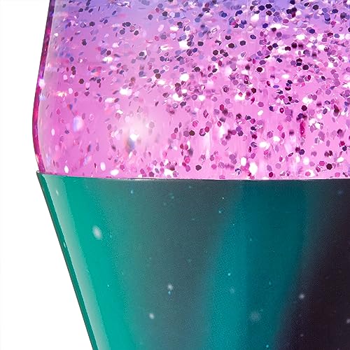 Lava® 14.5-Inch Polar Glimmer Glitter Motion Lamp - Multicolor Base & Globe - Pack of 1