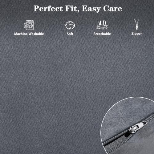 Hapiclody Single Leg Elevation Pillow for Post-Surgery Knee Recovery, Adjustable Height Support Wedge