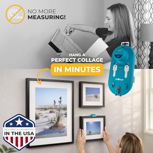Pro All-in-One Picture Hanging Kit with Level & Hardware - Go Hang It!