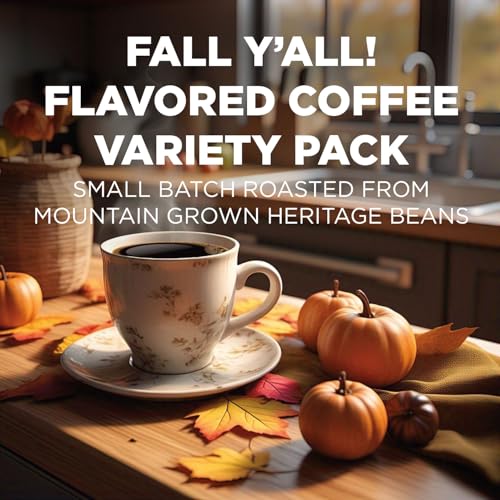 Maud's Fall Flavored Coffee Pods Variety Pack - 42 Count, 6 Assorted Flavors - Fall Edition