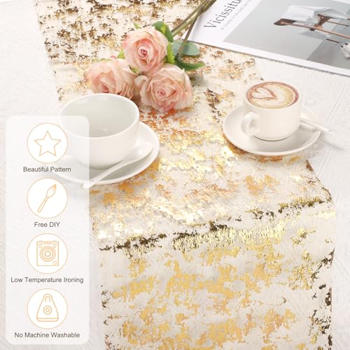 uxcell Orange Sequin Mesh Table Runner 20x15ft Wedding Party Decor