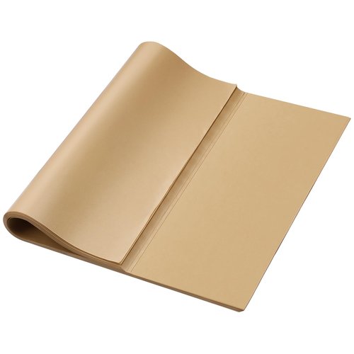 Honoson 150 Pcs Natural Unbleached Parchment Paper, 15x21 Inches Precut Non-Stick Parchment Sheets, Ideal for Baking, Cooking, Grilling, Air Fryer and Steaming (Brown)
