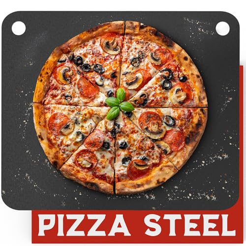 Primica Classic XL Pizza Steel 16x13.4 Inch - Premium Carbon Steel Crust Maker