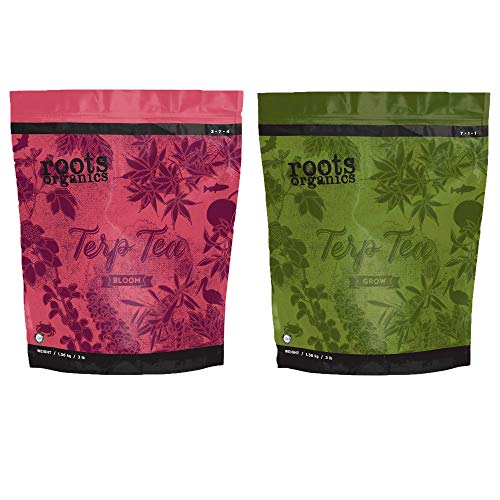 Roots Organics Terp Tea Grow & Bloom Combo Set - 3 lb Liquid Tea Fertilizer