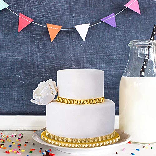 Cestony Cake Border Decoration Silicone Molds Flower Lace Grid