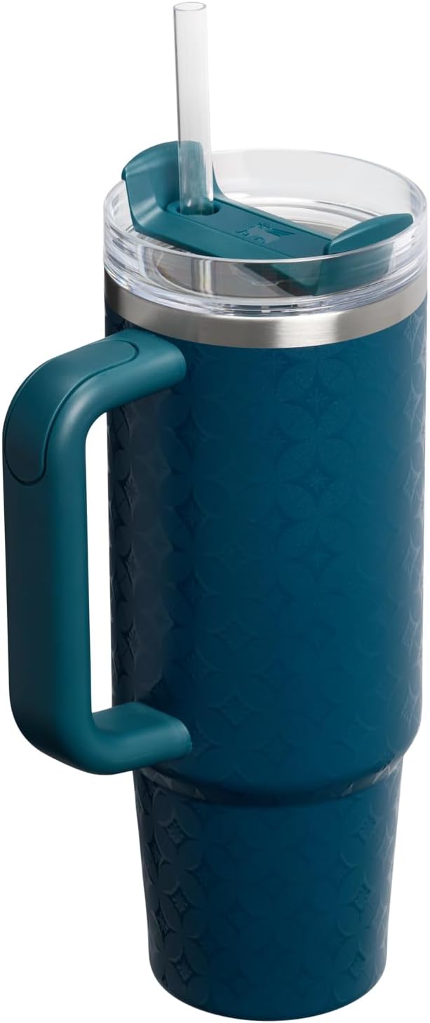 STANLEY Quencher H2.0 Tumbler - 30 oz Insulated Stainless Steel Cup with Handle & Straw | BPA-Free | Ponderosa Star