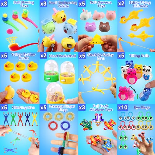 125 Pack Fidget Toys Assortment - Stress Relief & Sensory Toys for Kids & Adults