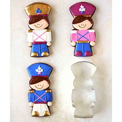 Christmas Nutcracker Cookie Cutter, 4.25" Made in USA by Ann Clark
