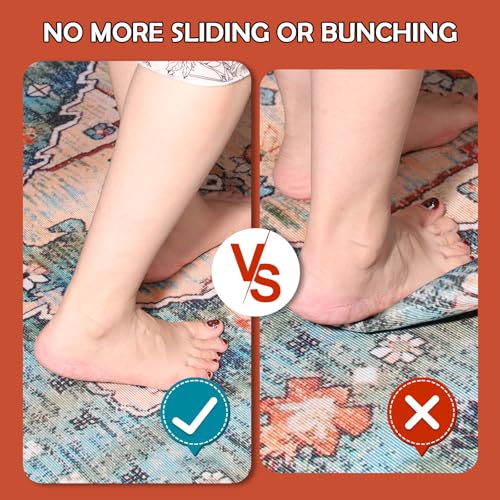 Waterproof Rug Pad, 10x14 Ft Under Area Carpet Non Slip Pads for All