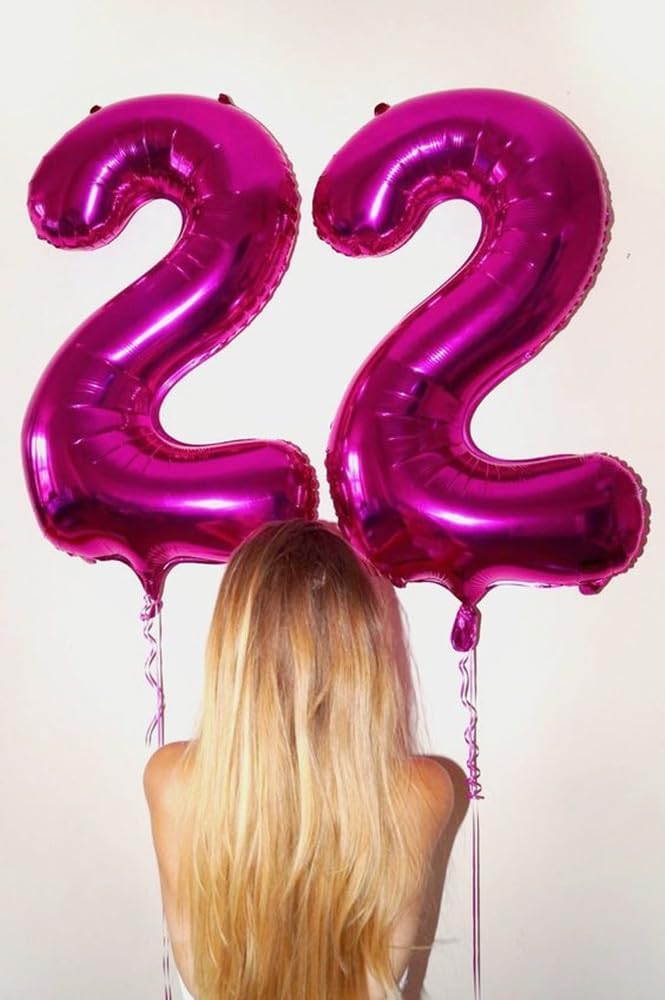Number 6 Balloon - 40 Inch Hot Pink Birthday Decoration for Boys & Girls | Perfect for 6th Birthday Celebrations