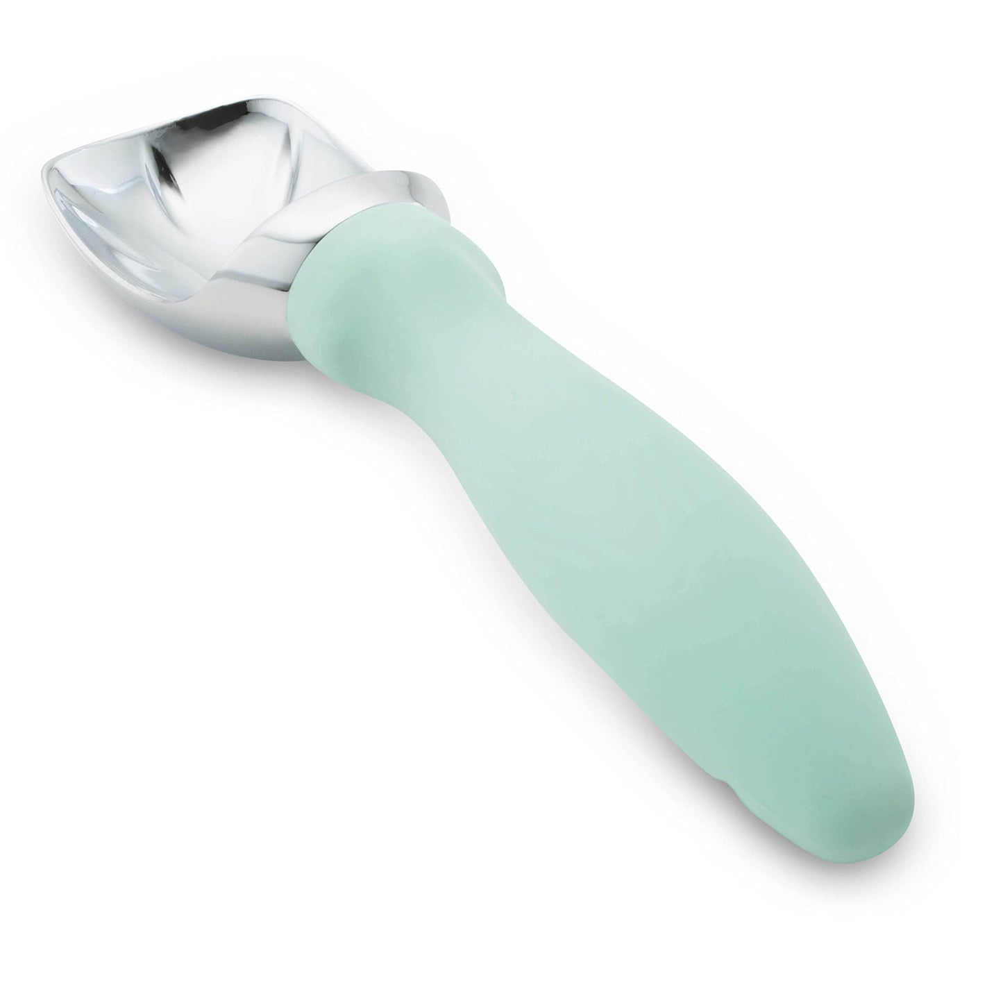 Spring Chef Heavy Duty Ice Cream Scoop with Comfortable Handle, Premium Ice Cream Scooper for Cookie Dough, Frozen Yogurt, Gelato, Sorbet, Melon - Dishwasher Safe Kitchen Tools - 2 Pack - Mint