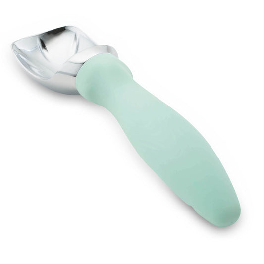 Spring Chef Heavy Duty Ice Cream Scoop with Comfortable Handle, Premium Ice Cream Scooper for Cookie Dough, Frozen Yogurt, Gelato, Sorbet, Melon - Dishwasher Safe Kitchen Tools - 2 Pack - Mint