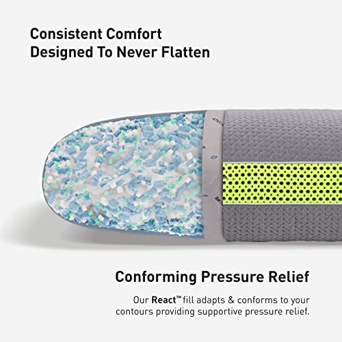 Bedgear Multi-Position Performance Pillow, Medium Soft Cooling Pillow