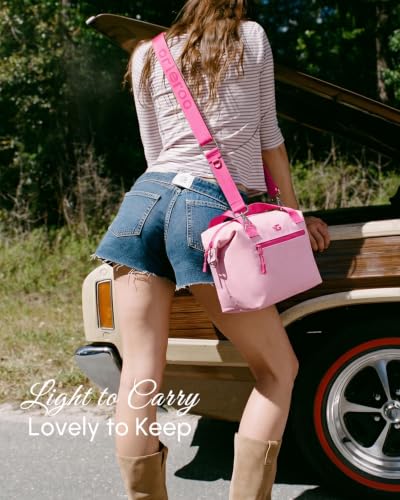 GLORIEROO Pastel Lunch Box Bag Women - Soft Cooler