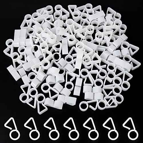 30 Pcs Gutter Hooks for Outdoor Christmas Lights, Gutter Clips for Fixing Christmas Lights Meteor Shower Icicle Lights on Wedding Halloween Outdoor Xmas Decoration Party Garden Tree Window