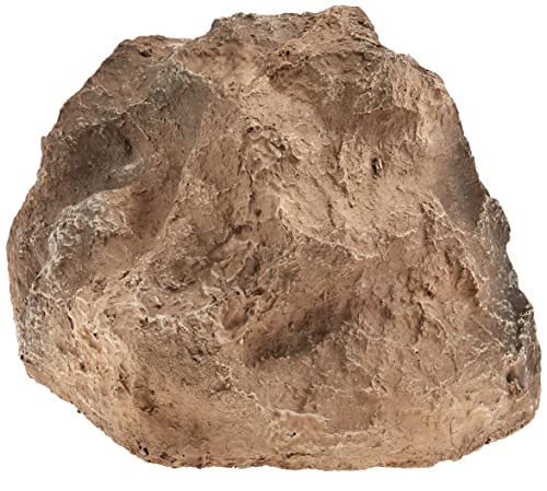 Artificial Rock for Landscaping - Small Beige Faux Well Pump Cover 9x13x16 in - Variation of Beige / Small