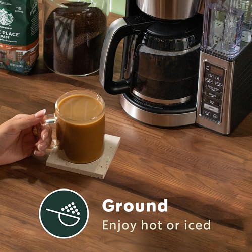 Decaf Coffee Variety Pack - 3 Bags of Starbucks Ground Medium & Dark Roast 12 oz