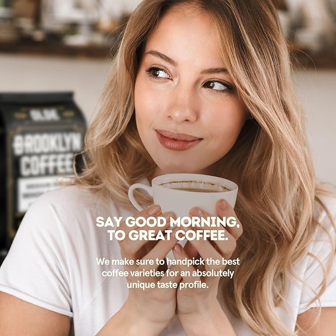 Olde Brooklyn Coffee Italian Dark Roast Whole Bean 32oz – Strong & Fresh NYC Roast