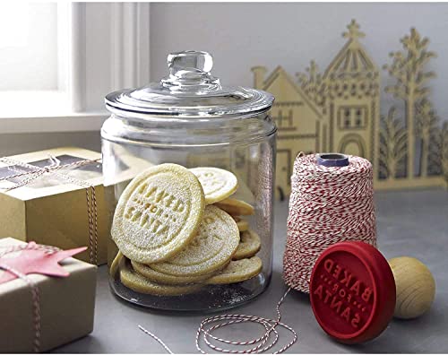 Glass Canister Set with Airtight Lids & Labels – Food Storage Containers for Kitchen & Pantry