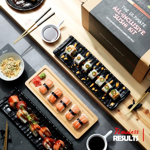 Complete Sushi Making Kit with Rice Cooker & Molds - Beginner to Expert