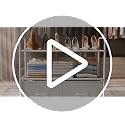 Heavy-Duty Metal Closet Organizer with Fabric Drawers - 3-Tier Storage