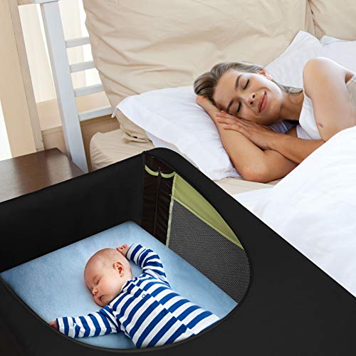 Dofilachy Blackout Cover for Pack N Play - Crib Tent Canopy
