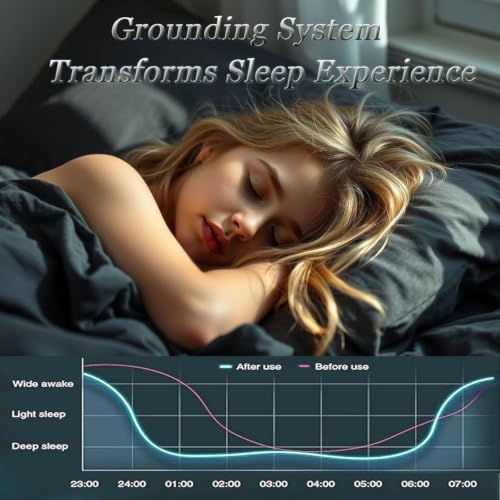 Gray Queen Size Grounding Sheet with Silver Fiber & Organic Cotton - Earth Connected Bedding