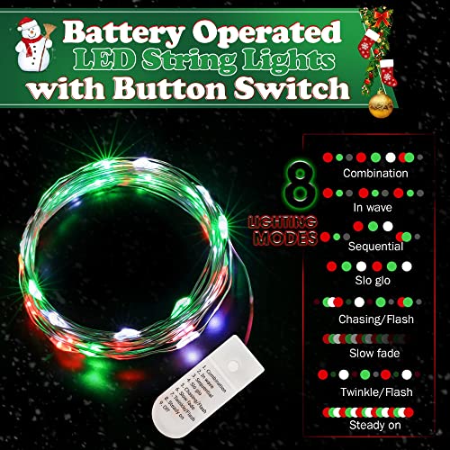 Happy Birthday Banner with Lights - 9.8ft 8-Mode Christmas Party Garland for Kids