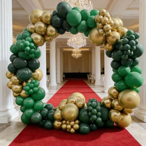 Green Latex Balloons 12-Inch 100 Pack for Party Decorations, Weddings, Christmas