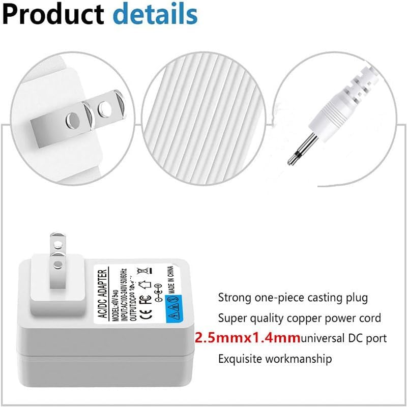 3V Power Adapter - Department 56 Accessories for Village Lights | 6 Outputs, White