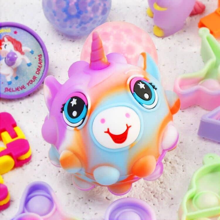 Unicorn Fidget Toys Advent Calendar 2025 | 24 Days of Sensory Surprises for Kids Ages 3-10