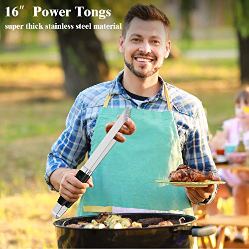 Romanticist 23-Piece Stainless Steel BBQ Grill Tools Kit - Black2