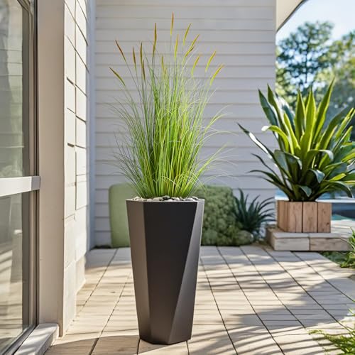 3ft Artificial Cattail Reed Grass Plant - 2 Pack Indoor Outdoor Faux Greenery