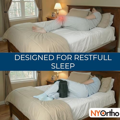Lateral Position Knee Abductor Pillow for Post-Surgery & Sleep Comfort