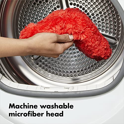 Extendable Microfiber Dusting System with Pivoting Heads - Up to 8 Ft Reach