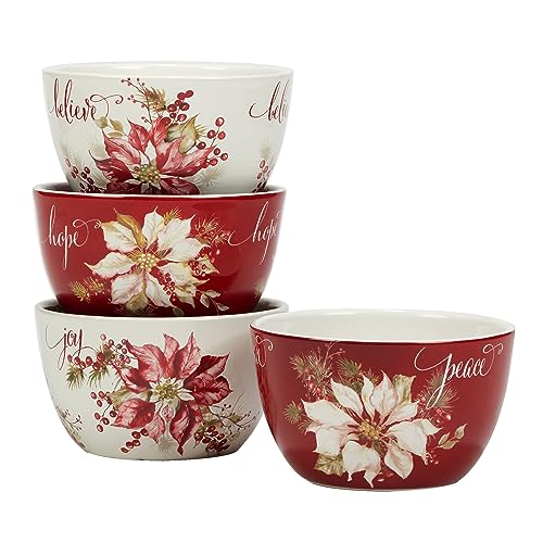 Certified International Winters Joy 16-Piece Dinnerware Set for 4 – Holiday Dinnerware