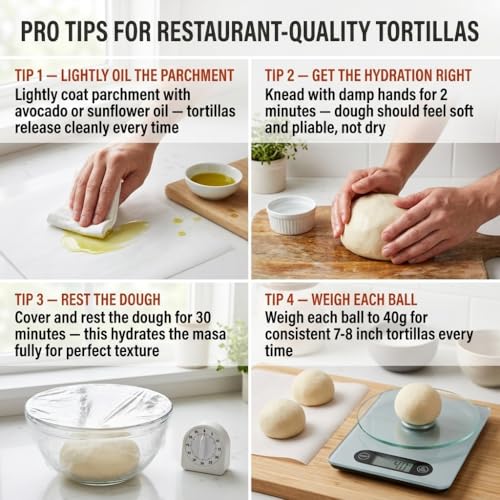 Uno Casa 8 Inch Cast Iron Tortilla Press Pre-Seasoned Flatbread Maker