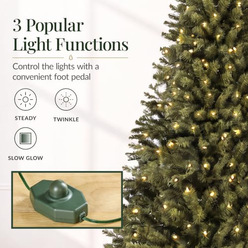 Best Choice Products 4.5ft Artificial Christmas Tree with LED