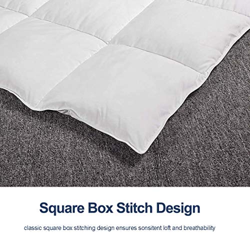 ACCURATEX Queen Duvet Insert 400GSM Down Alternative Comforter 90x90 White